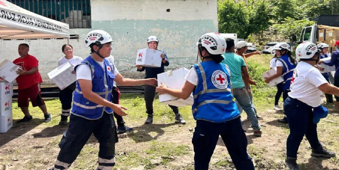 La Cruz Roja Venezolana socorre a más de 300 personas en Cumanacoa tras las inundaciones